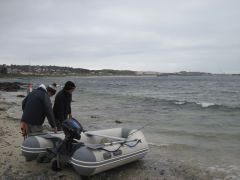 Dinghy launch